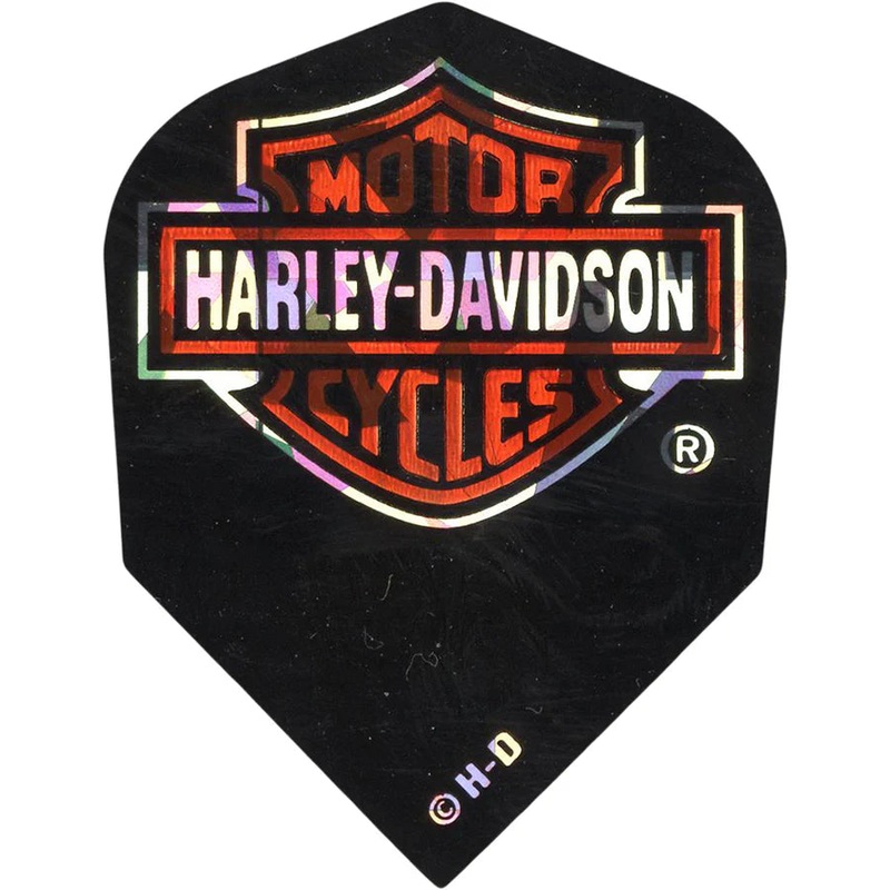Harley-Davidson Dart Flights – Shape Hd Logo Shape 100 Micron Polymer