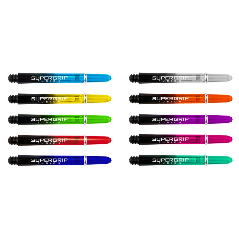 Harrows Supergrip Fusion Dart Stems / Shafts Aqua Short