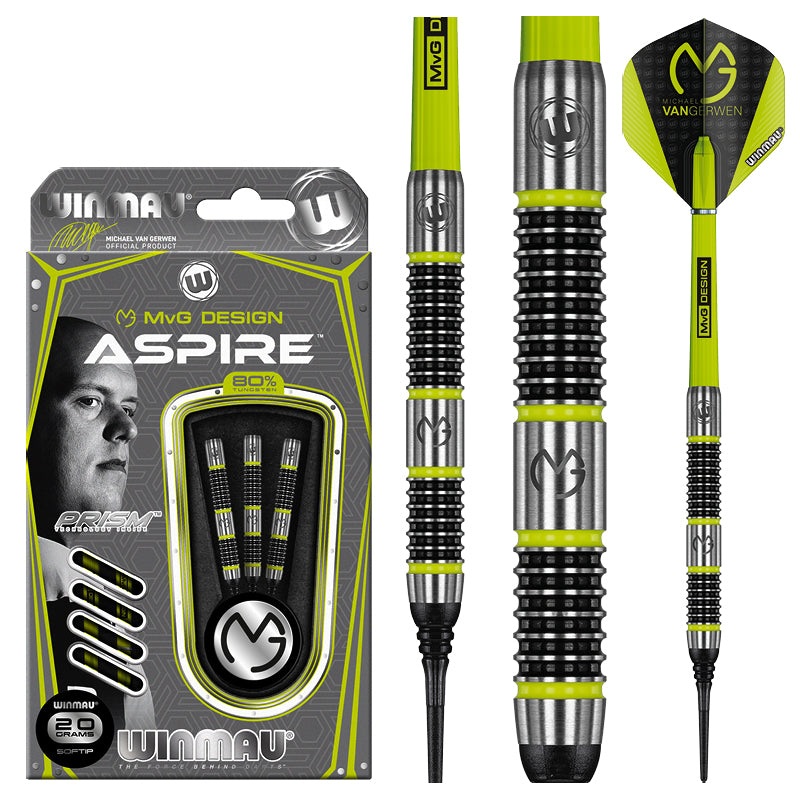 MvG Aspire Soft Tip 18