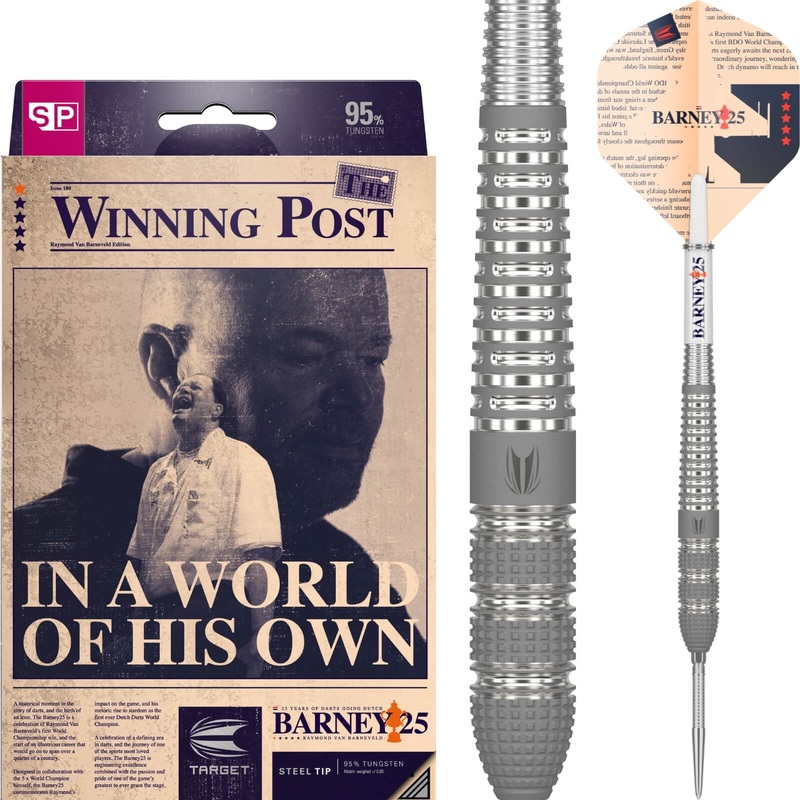 Target – Barney25 Darts – Swiss Point – Steel Tip – 95% Tungsten – 21g 23g 25g 21 grams