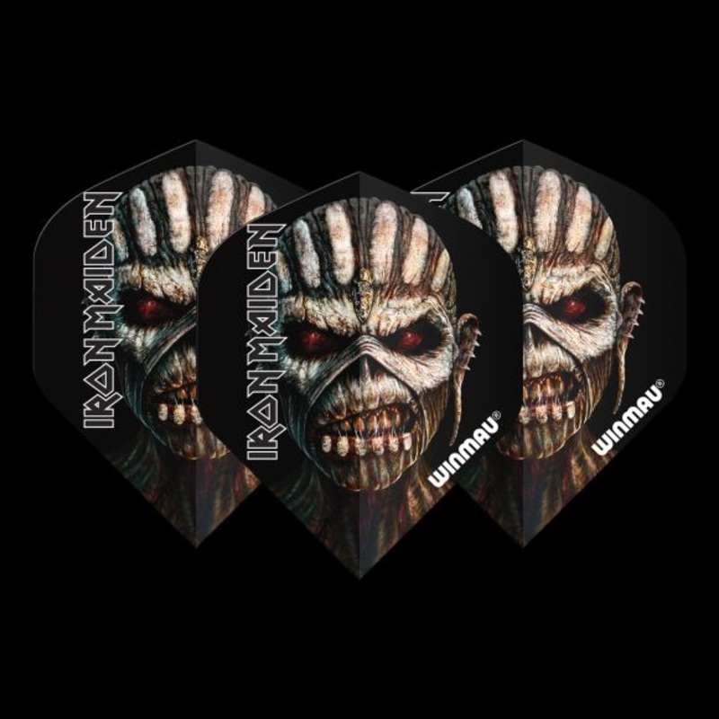 Winmau Rock Legends Iron Maiden Book of Souls Standard 100 Micron Poly metronic extra thick