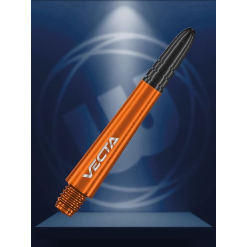 Winmau Vecta Orange Intermediate Polycarbonate Intermediate (37mm in length excluding thread) Orange