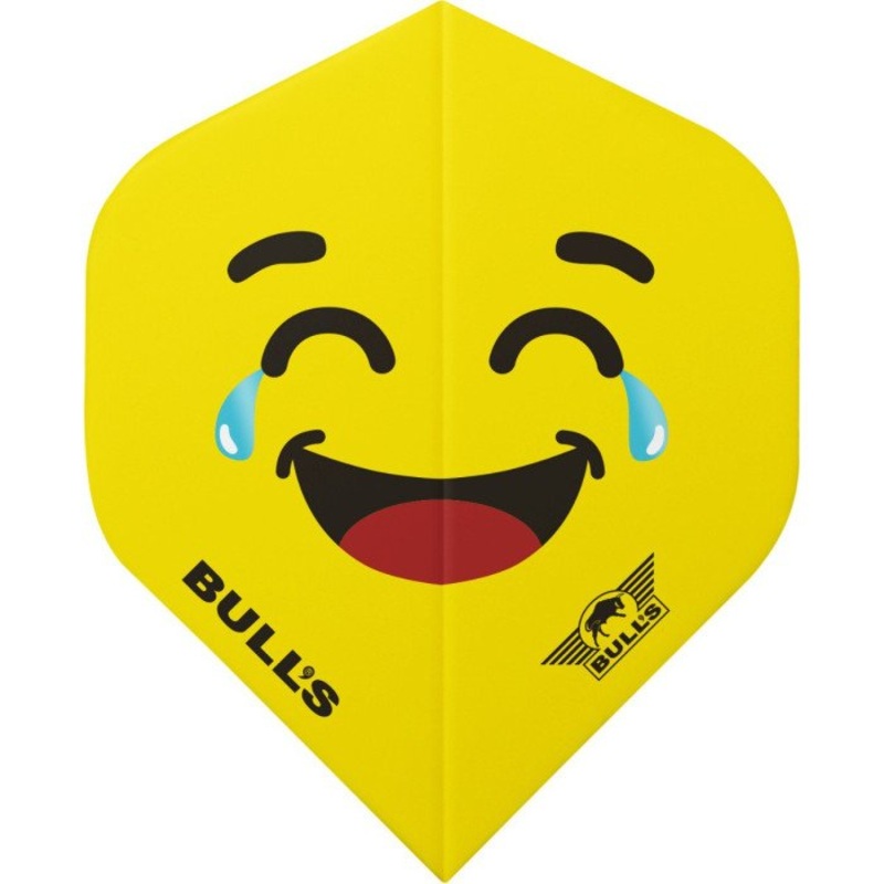 Bull’s NL Smiley 100 Laugh Crying No.2 Flights Standard 100 Micron Nylon