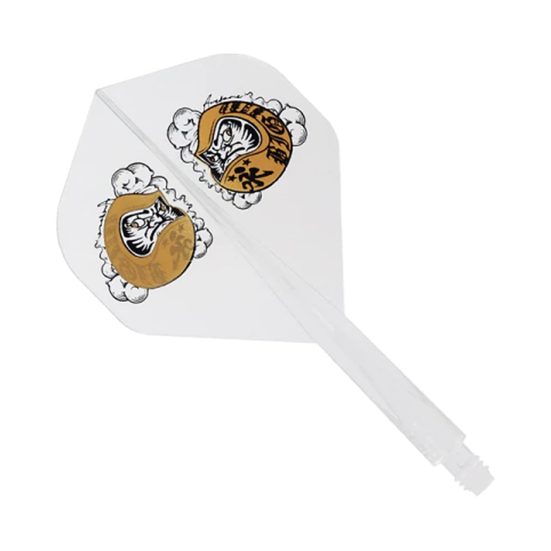 Condor Dart Flights – AXE PLAYER – Daruma Baby Gold No2 Standard Short