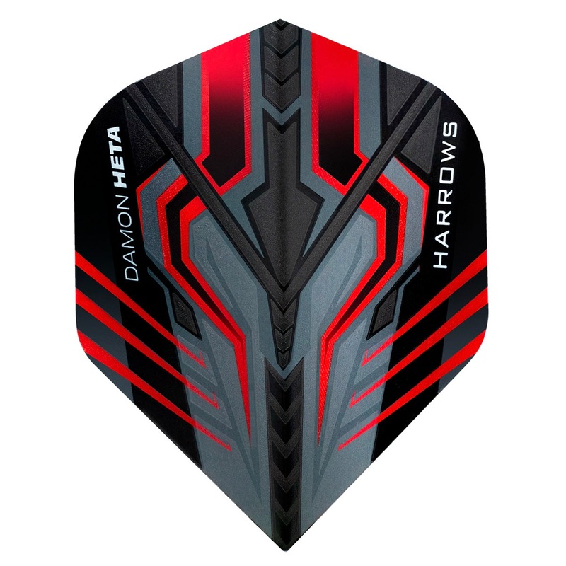 Damon Heta Standard Shape Dart Flights by Harrows