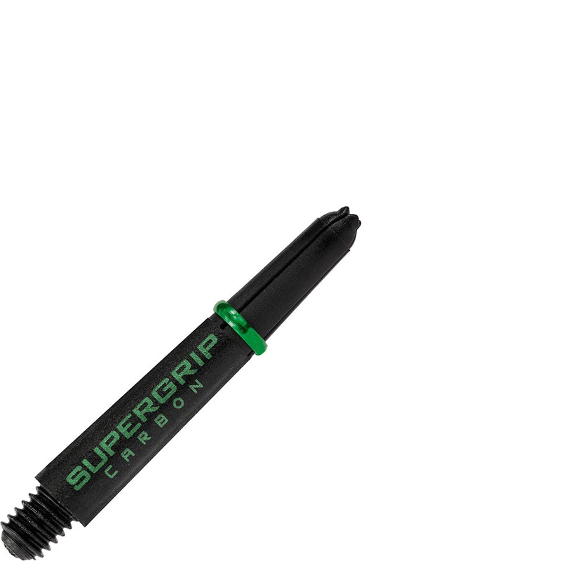 Harrows Supergrip Carbon Fiber Dart Shafts – Short Green