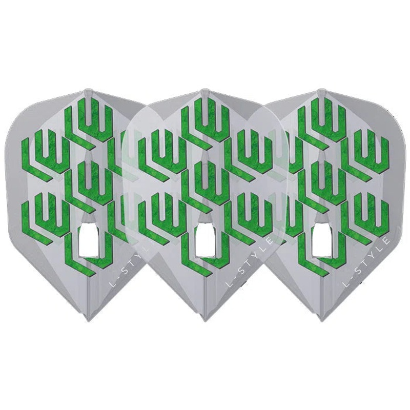 L-Style Lukas Wenig L-Flight PRO L3 Standard Flights – Clear White