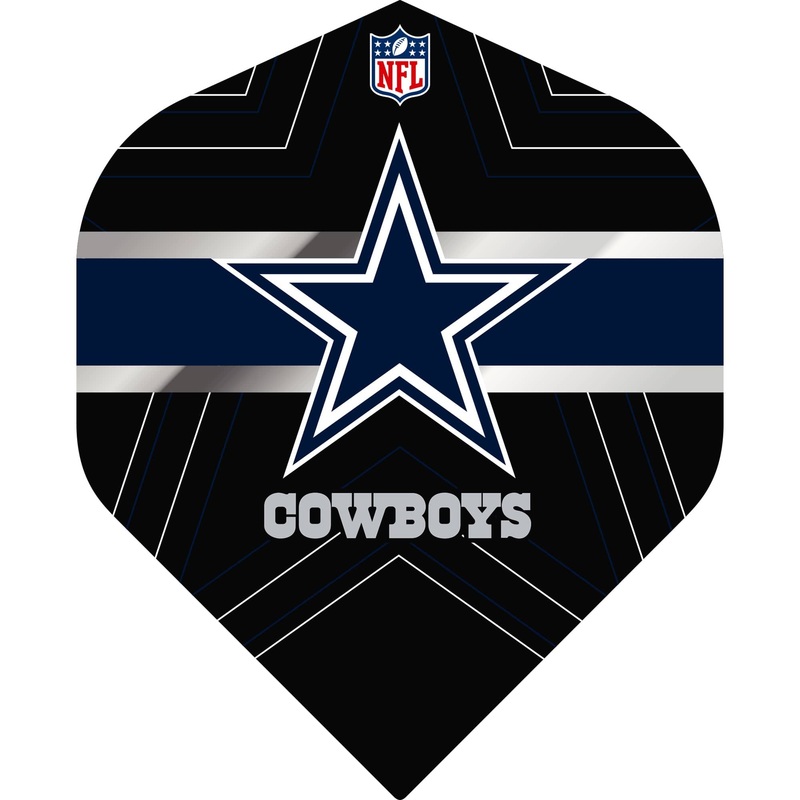*NFL – Dart Flights – Official Licensed – No2 – Std – Dallas Cowboys