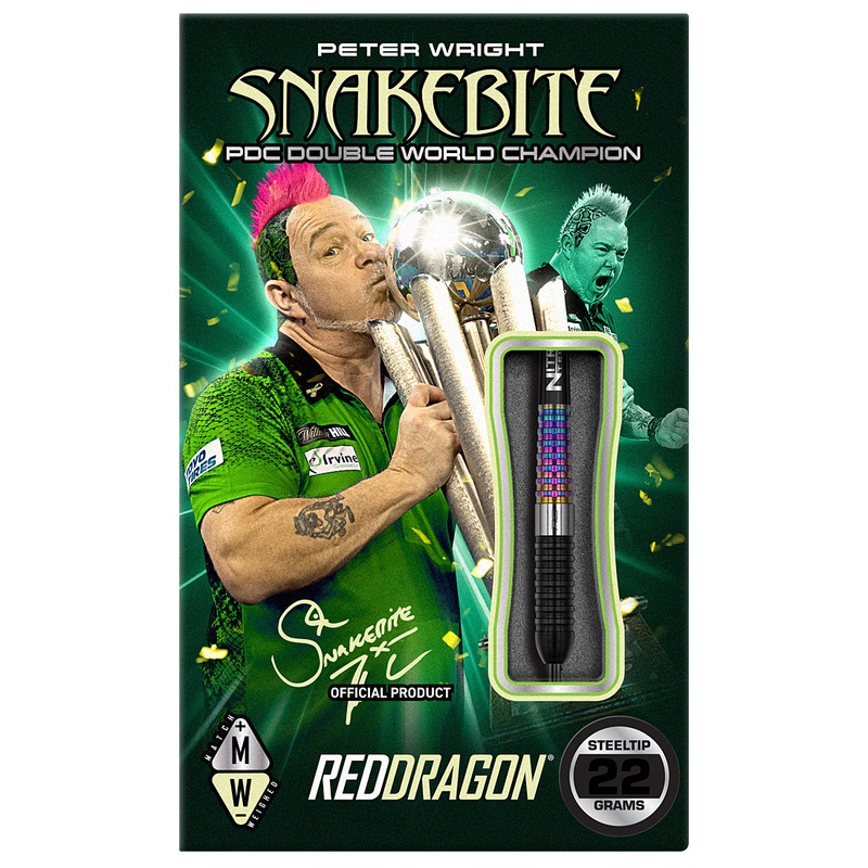 Red Dragon Peter Wright Corra Darts 22 grams