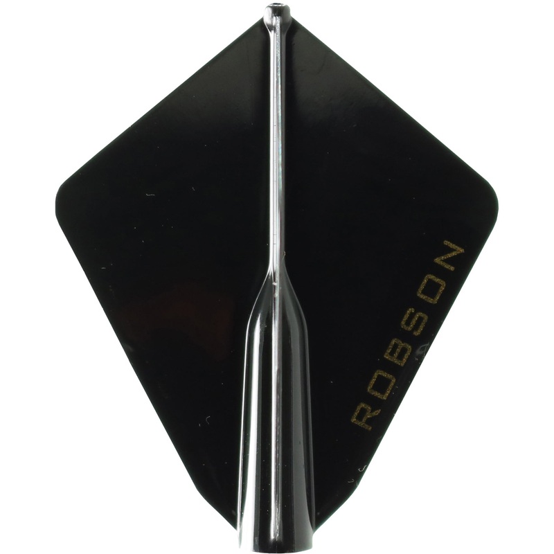 Robson Plus Dart Flights – Astra Black