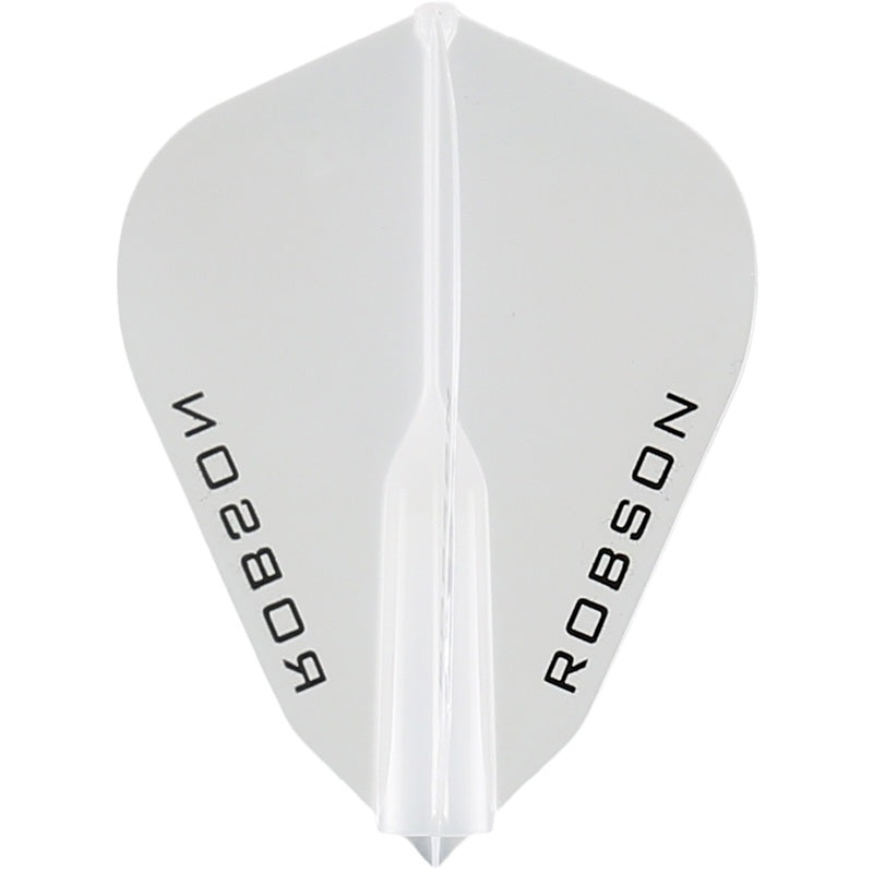 Robson Plus Dart Flights – Fantail White