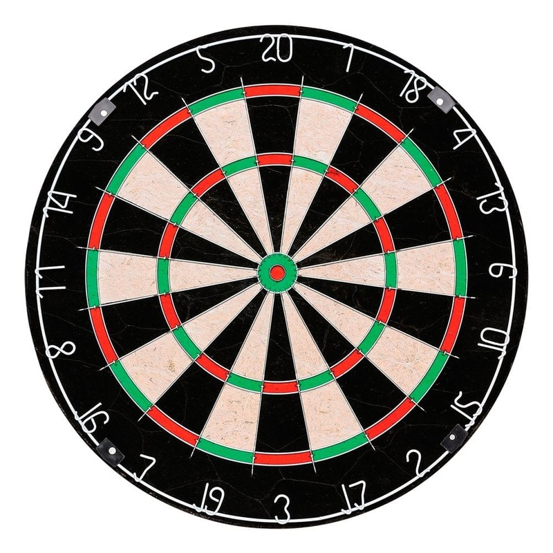 XQMax Classic Dartboard – Full Size Bristle Round Wire Dartboard