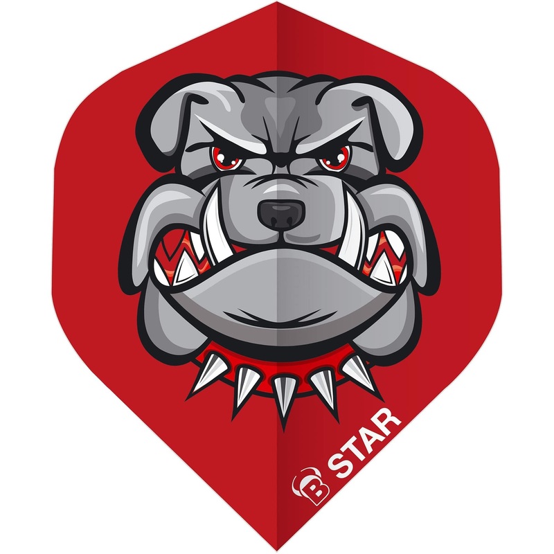 BULL’S B-Star Dart Flights – 100 Micron – A-Std – Bulldog