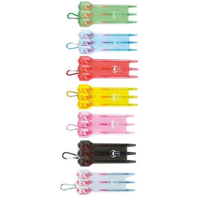 Bull’s DE Acra X Solid Darts Case – Assorted Colours Black