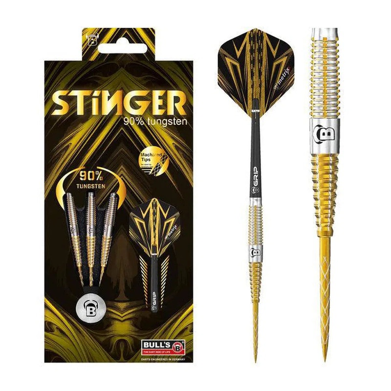 Bull’s DE Stinger 90% Tungsten Steel Tip Darts 21 GRAM