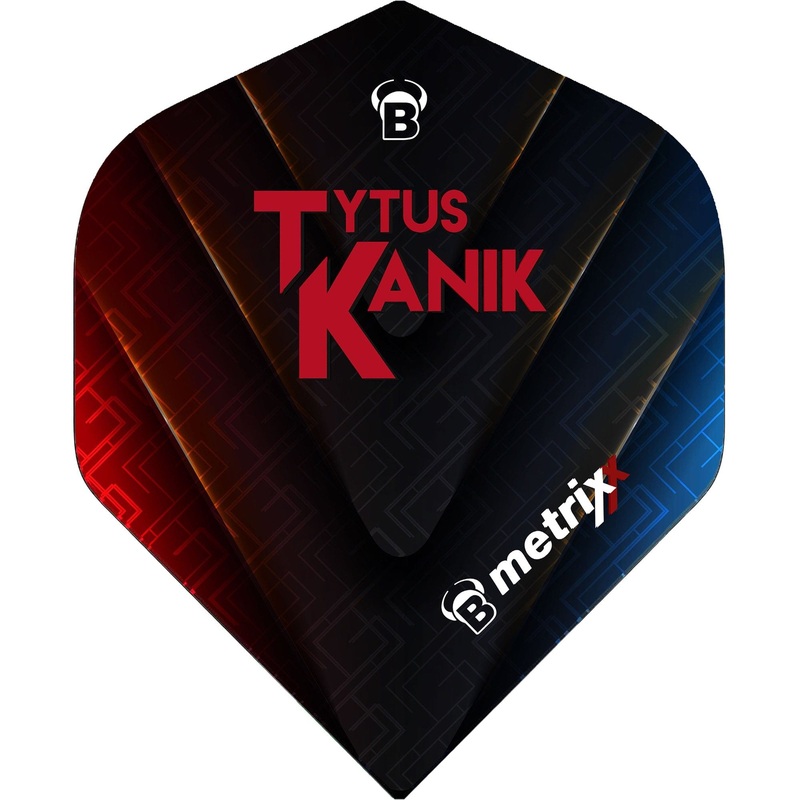 *BULL’S Metrixx Dart Flights – 150 Micron – A-Std – Tytus Kanik