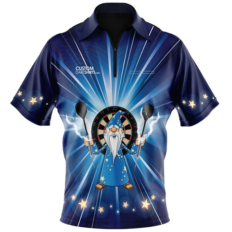 Darts Wizard Custom Dart Shirt Extra Small