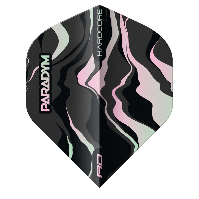 Paradym Hardcore Premium No2 Dart Flights by Red Dragon