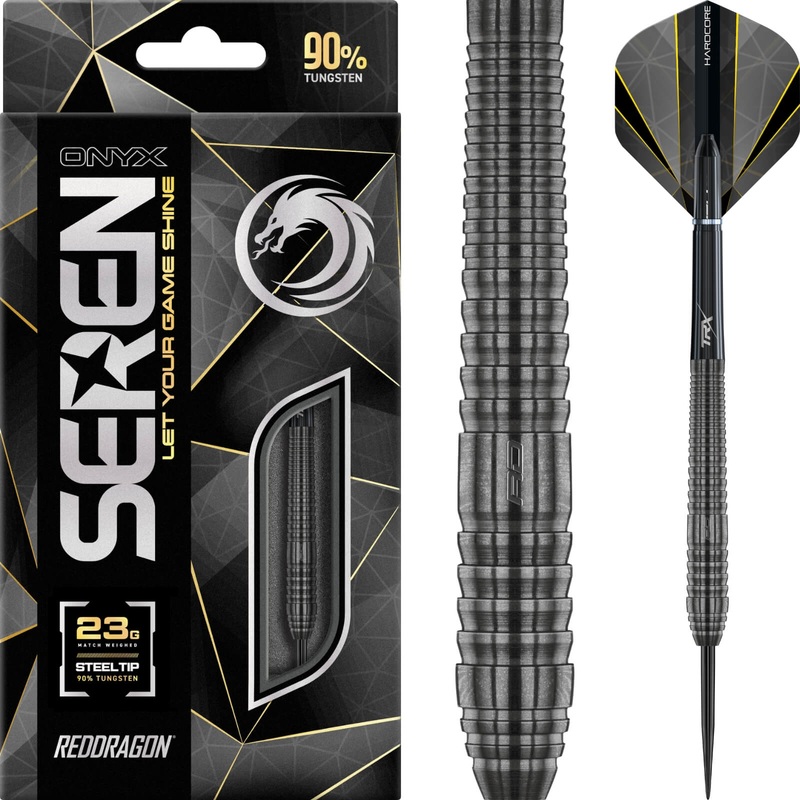 Red Dragon – Seren 2 Onyx Darts – Steel Tip – 90% Tungsten – 21g 23g 21 grams