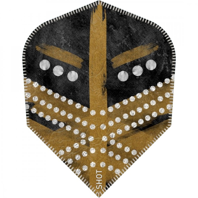 *Shot Devon Petersen Dart Flights – Std – No6 – Greatness – Gold