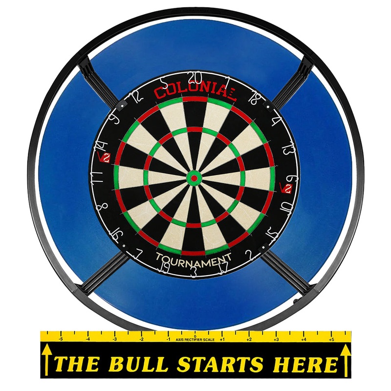 Colonial Steel Tip Dartboard Bundle – Blue