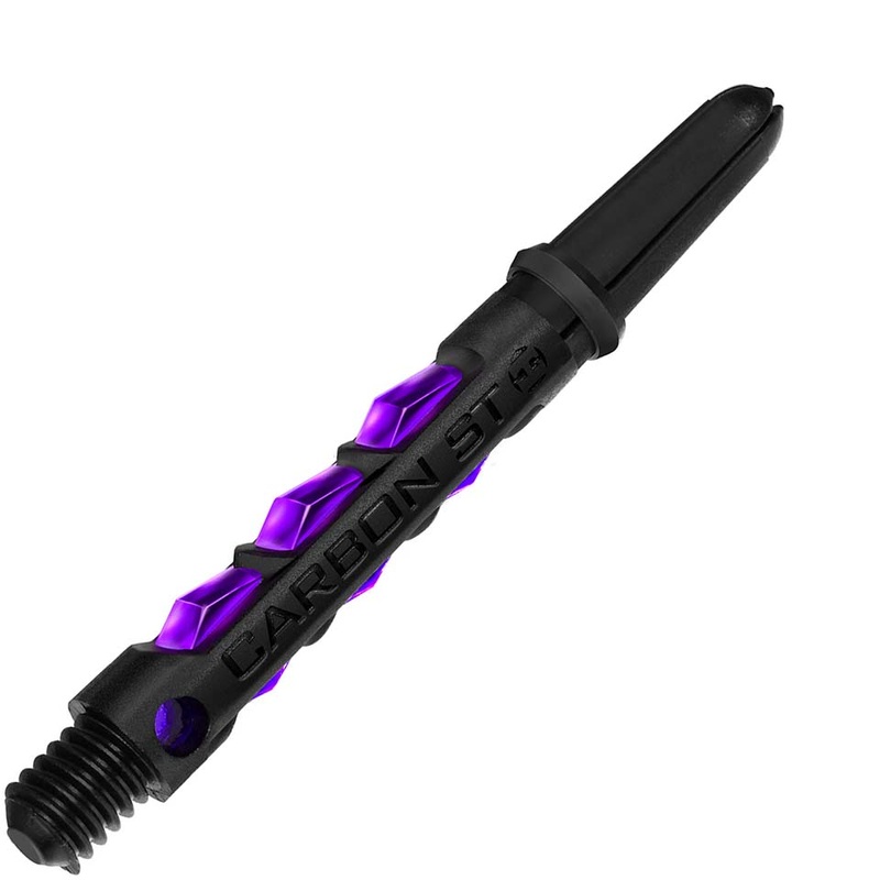 Harrows Carbon ST Dart Shafts – Midi Purple