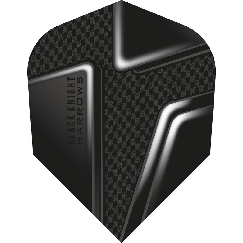 *Harrows Prime Dart Flights – No6 – Std – Black Knight