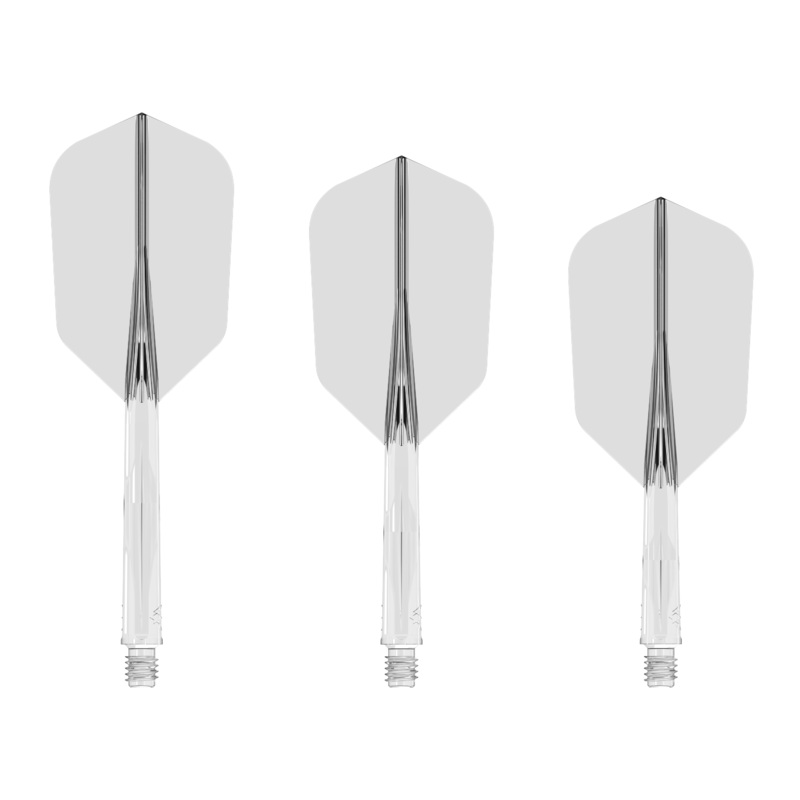 Mission Force 90 – New Moulded Flight & Shaft System – Clear – Slim Medium