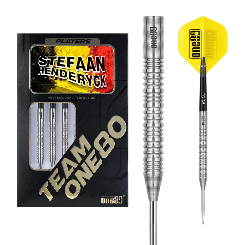 One80 Stefaan Henderyck Darts – Steel Tip – 90% Tungsten 21g