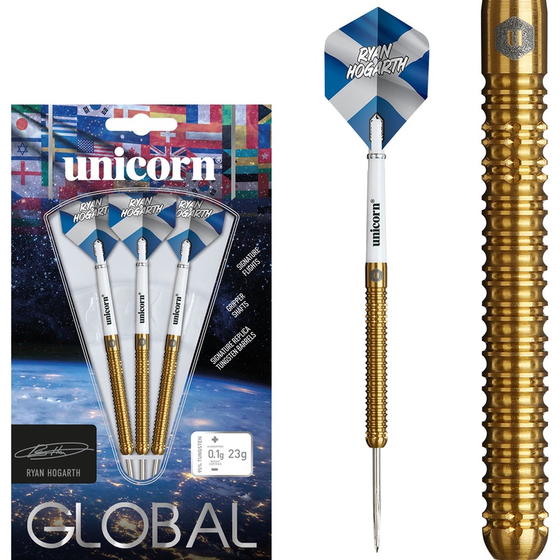 Ryan Hogarth 95% Tungsten Steel Tip Darts by Unicorn 23 Gram
