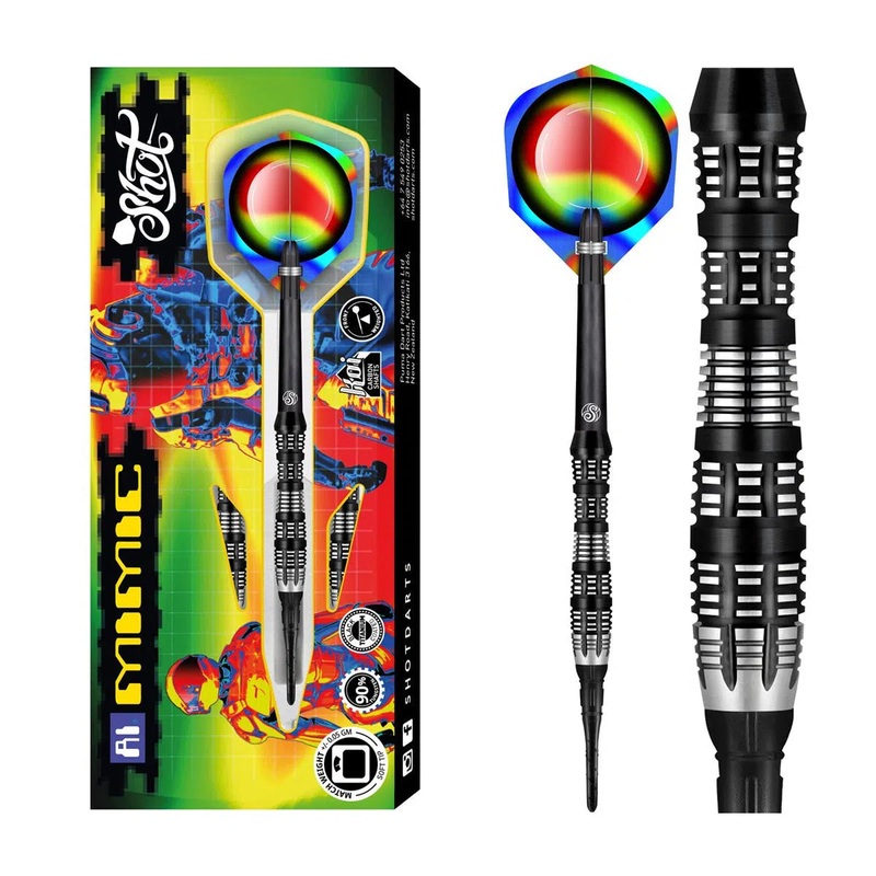 Shot AI Mimic 90% Tungsten Soft Tip Darts 20 GRAM