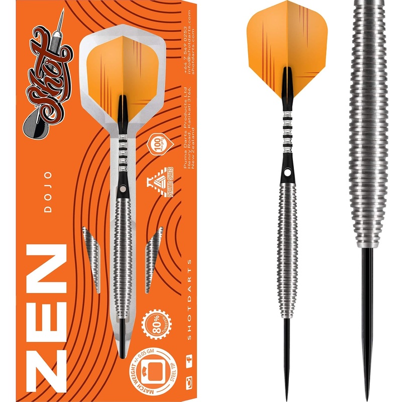 Shot Zen Series – Steel Tip Tungsten Darts – Dojo 21g