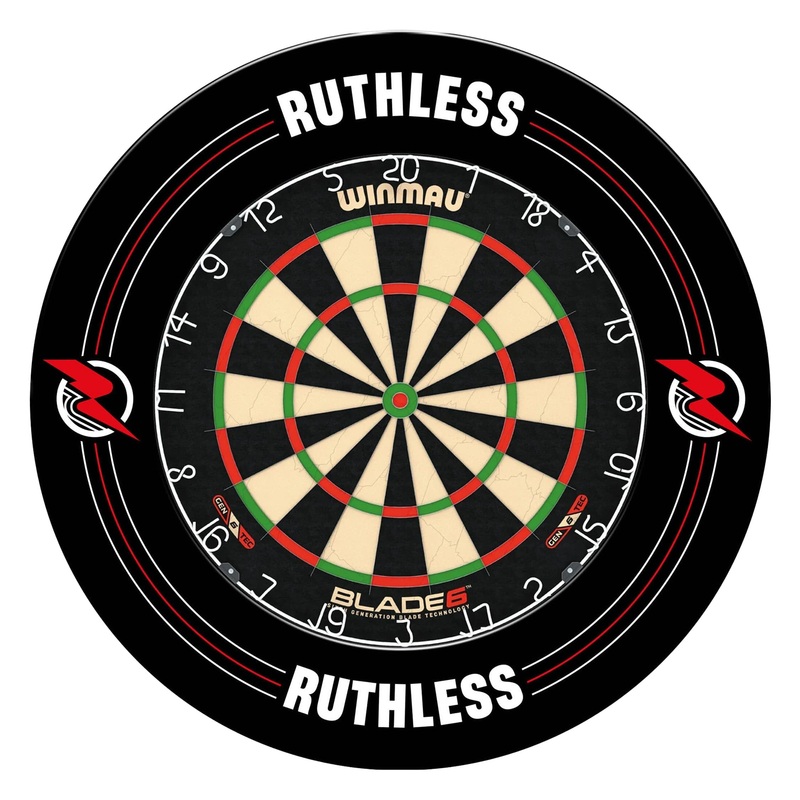 Winmau Blade 6 Dartboard with Surround – Professional – with Rota Lock System
