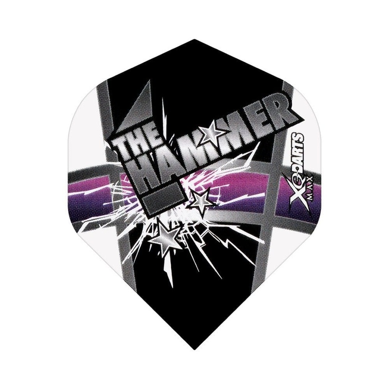 XQMax Dart Flights – Players – Andy Hamilton – Std – The Hammer