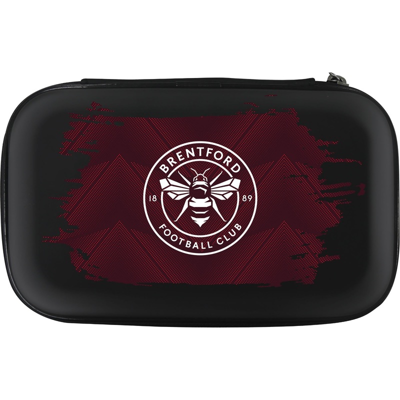 Brentford FC – Official Licensed – The Bees – Dart Case – W2 – Dark Red