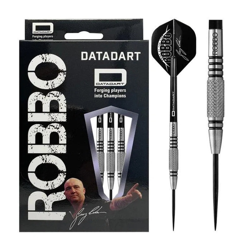 DataDart Gary Robson – Robbo Grip 90% Tungsten Steel Tip Darts 22 GRAM