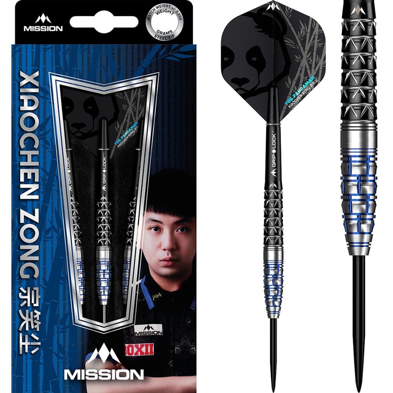 Mission Xiaochen Zong Steel Tip Darts The Pandaman 22 grams