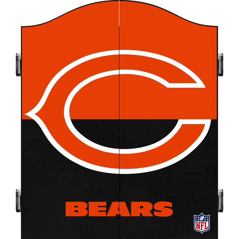NFL – Dartboard Cabinet – Official Licensed – Chicago Bears