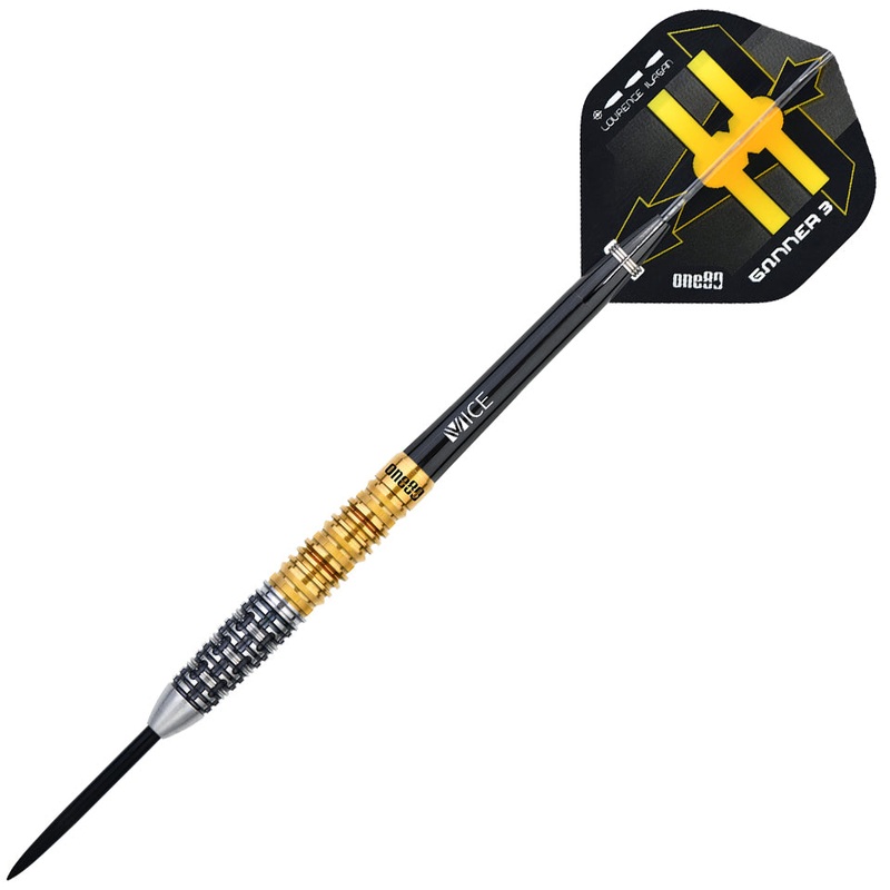 One80 Lourence Ilagan Gunner III Signature Steel Tip Darts – 22gm