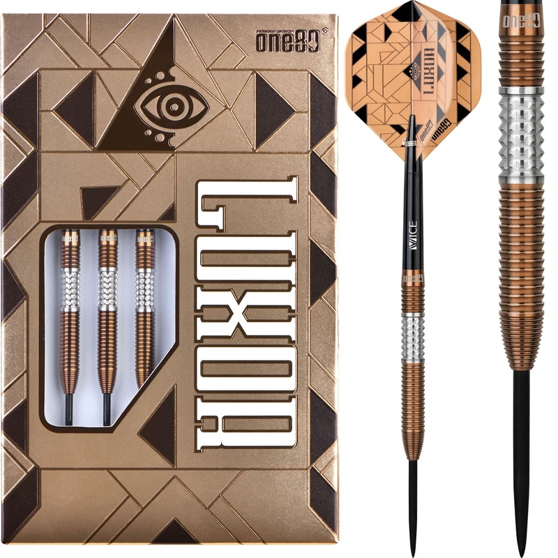 One80 Luxor Beta Darts – Steel Tip – Bronze 21g