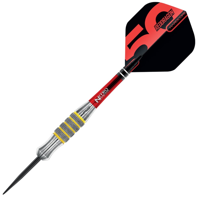 Red Dragon Chunky Stumpy 7 Steel Tip Darts – 28gm