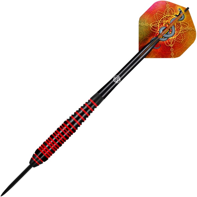 Shot Mystic Steel Tip Darts – Red 25gm