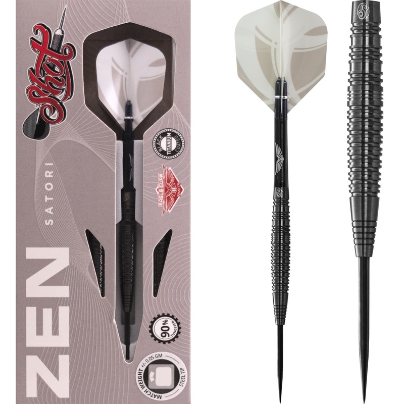 Shot Zen Series – Steel Tip Tungsten Darts – Satori 23g