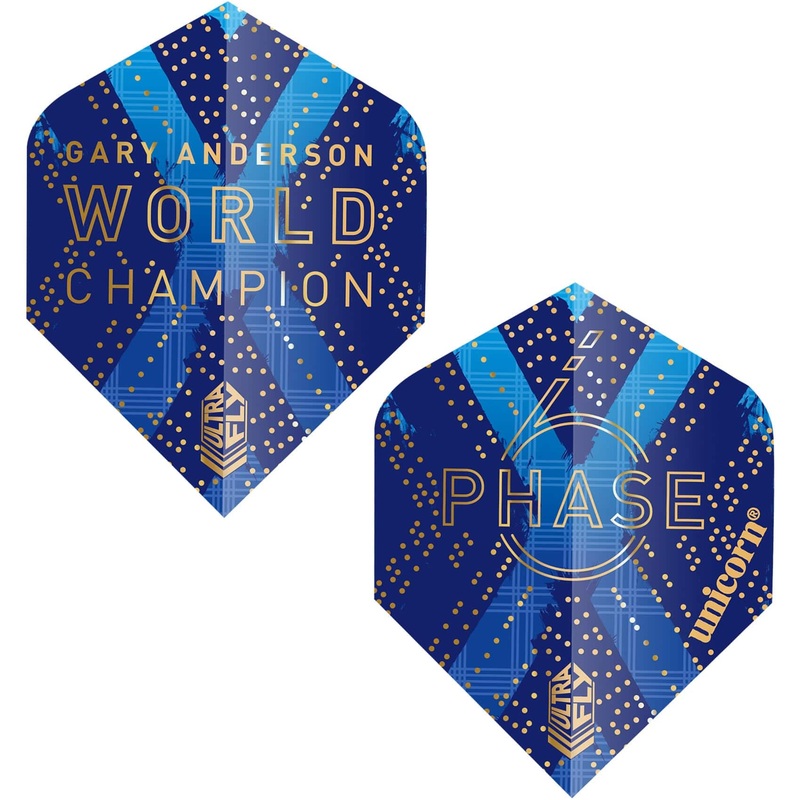 Unicorn Ultrafly Dart Flights – 100 – Plus Std – Gary Anderson – Phase 6