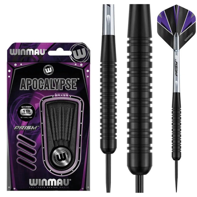 Winmau Apocalypse Brass Darts Steel Tip Darts 19 GRAM