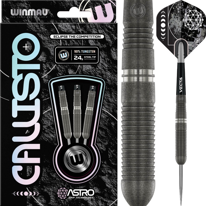 Winmau – Callisto 3 Darts – Steel Tip – 90% Tungsten – 24g 26g 24 grams