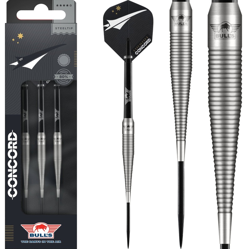 Bulls Concord Darts – Steel Tip – 80% 21g