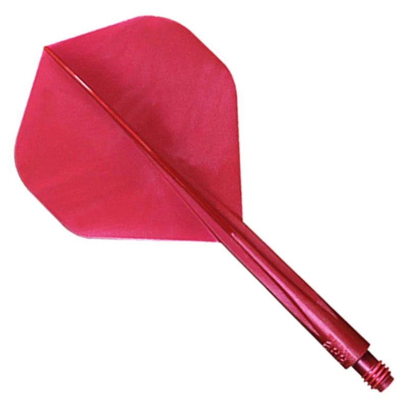 CONDOR AXE DART FLIGHT SYSTEM FLIGHTS – STANDARD – LONG – METALLIC RED