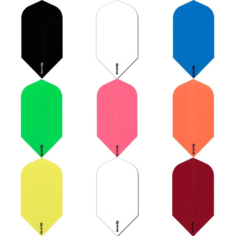 *Designa DSX100 Dart Flights – Slim Black