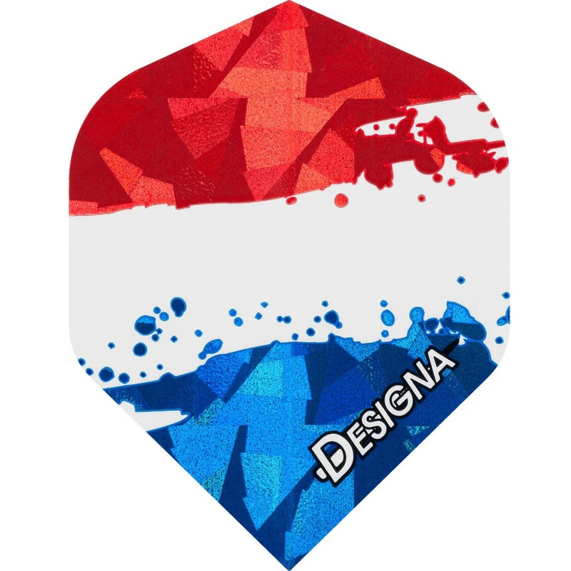 Designa Patriot Dart Flights – Hologram – Standard – Netherlands